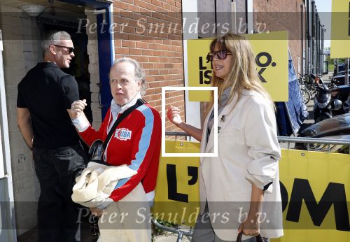Amsterdam 22 april 2026
Presentatie nieuwe L Homo . Nicolas Keenan staat op de cover . Marc Marie Huijbregts en Isa Hoes