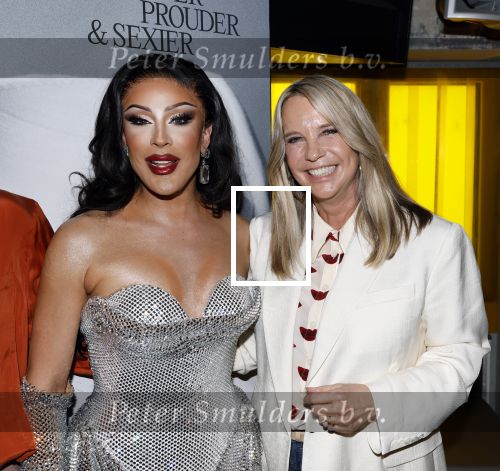 Amsterdam 22 april 2026
Presentatie nieuwe L Homo . Nicolas Keenan staat op de cover . Miss Envy peru met Linda de Mol