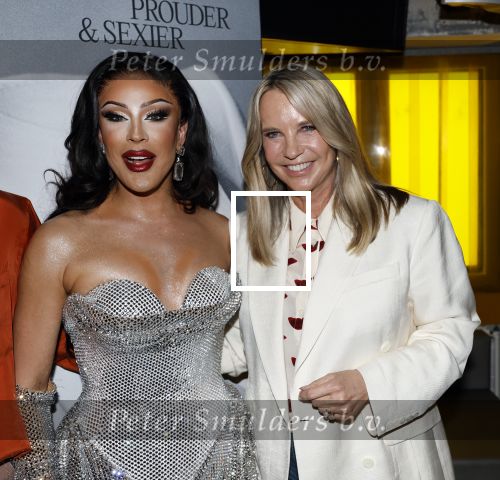 Amsterdam 22 april 2026
Presentatie nieuwe L Homo . Nicolas Keenan staat op de cover . Miss Envy peru met Linda de Mol