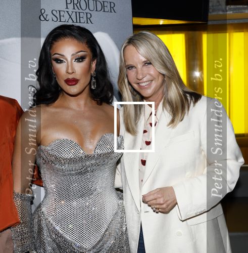 Amsterdam 22 april 2026
Presentatie nieuwe L Homo . Nicolas Keenan staat op de cover . Miss Envy peru met Linda de Mol