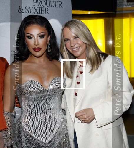 Amsterdam 22 april 2026
Presentatie nieuwe L Homo . Nicolas Keenan staat op de cover . Miss Envy peru met Linda de Mol