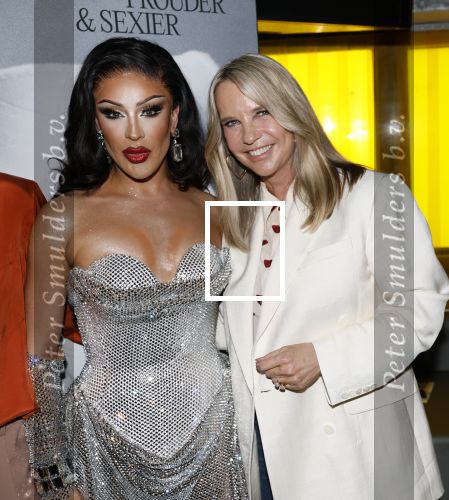Amsterdam 22 april 2026
Presentatie nieuwe L Homo . Nicolas Keenan staat op de cover . Miss Envy peru met Linda de Mol