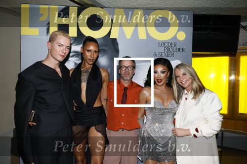 Amsterdam 22 april 2026
Presentatie nieuwe L Homo . Nicolas Keenan staat op de cover . Miss Envy peru Stijn de Vries Linda de Mol Gia Bab en Iebele v d Meulen