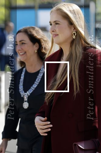 Amsterdam 16 april 2026
Prinses Amalia is op uitnodiging van Burgemeester Femke Halsema 2 dagen op tour door Amsterdam.