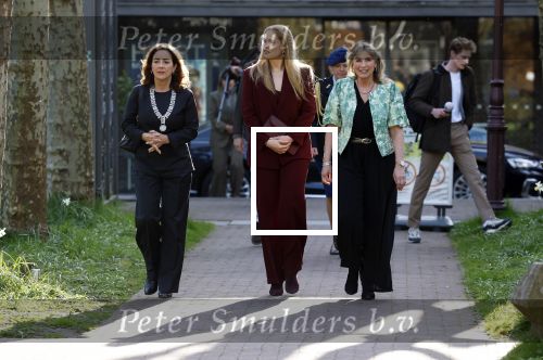 Amsterdam 16 april 2026
Prinses Amalia is op uitnodiging van Burgemeester Femke Halsema 2 dagen op tour door Amsterdam.