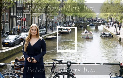 Amsterdam 17 april 2027
Prinses Amalia bezoekt op uitnodiging van Burgemeester Femke Halsema diverse plekken in Amsterdam waaronder os de Zeedijk / wallen .
