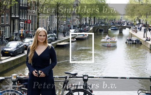 Amsterdam 17 april 2027
Prinses Amalia bezoekt op uitnodiging van Burgemeester Femke Halsema diverse plekken in Amsterdam waaronder os de Zeedijk / wallen .