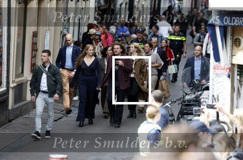 Amsterdam 17 april 2027
Prinses Amalia bezoekt op uitnodiging van Burgemeester Femke Halsema diverse plekken in Amsterdam waaronder os de Zeedijk / wallen .