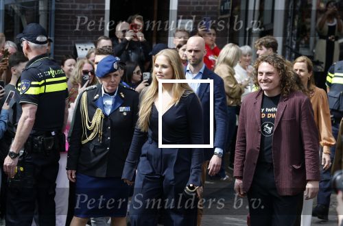 Amsterdam 17 april 2027
Prinses Amalia bezoekt op uitnodiging van Burgemeester Femke Halsema diverse plekken in Amsterdam waaronder os de Zeedijk / wallen .