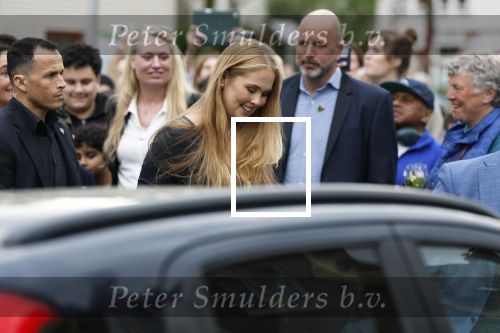 Amsterdam 17 april 2027
Prinses Amalia bezoekt op uitnodiging van Burgemeester Femke Halsema diverse plekken in Amsterdam waaronder os de Zeedijk / wallen .
