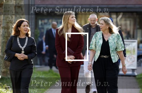 Amsterdam 16 april 2026
Prinses Amalia is op uitnodiging van Burgemeester Femke Halsema 2 dagen op tour door Amsterdam.