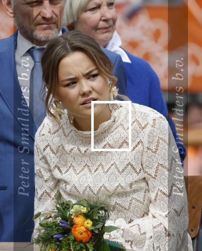Dokkum 27 april 2026
Koningsdag is dit jaar in Dokkum . Namens de koninklijke familie zijn aanwezig : Koning Willem Alexander Koningin Maxima Prinses Amalia Prinses Alexia Prinses Ariane Prins Constantijn Prinses Laurentien Prins Maurits Prinses Marilene Prins Bernhard Prins Floris Prinses Aimee Prins Pieter Christiaan en Prinses Anita .