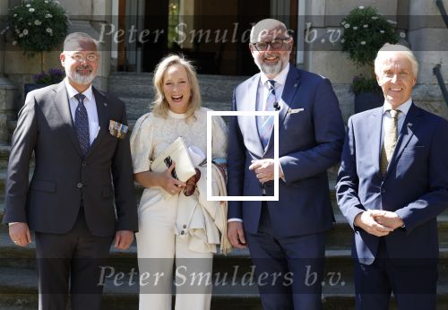 Ter Heide 23 april 2026
Dilan Yesilgoz en Prinses Margarita bij de uitreiking van de Legion of Honor awards op landgoed Beukbergen . Prinses Margarita kwam samen met Cees Wijburg