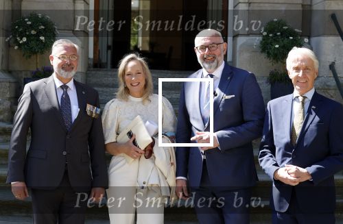 Ter Heide 23 april 2026
Dilan Yesilgoz en Prinses Margarita bij de uitreiking van de Legion of Honor awards op landgoed Beukbergen . Prinses Margarita kwam samen met Cees Wijburg