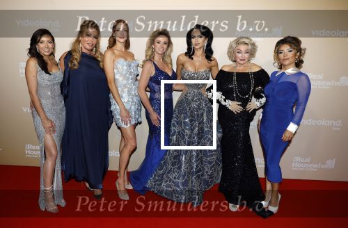 Den Bosch 20 april 2026
Brigitte Schepers, Chayenne Muller, Estelle Hanneman, Lizbeth van den Boogaart, Marjan Strijbosch, Petrouschka Dahmen en Ramona Koonings bij de presentatie van het tweede seizoen van The Real Housewives van het Zuiden in De Orangerie in Den Bosch