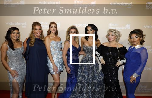 Den Bosch 20 april 2026
Brigitte Schepers, Chayenne Muller, Estelle Hanneman, Lizbeth van den Boogaart, Marjan Strijbosch, Petrouschka Dahmen en Ramona Koonings bij de presentatie van het tweede seizoen van The Real Housewives van het Zuiden in De Orangerie in Den Bosch