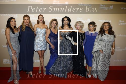 Den Bosch 20 april 2026
Brigitte Schepers, Chayenne Muller, Estelle Hanneman, Lizbeth van den Boogaart, Marjan Strijbosch, Petrouschka Dahmen en Ramona Koonings bij de presentatie van het tweede seizoen van The Real Housewives van het Zuiden in De Orangerie in Den Bosch