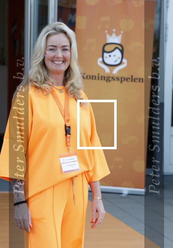 Zeewolde 17 april 2026
Samantha Charrak met zoontje bij koningsspelen met Koning Willem Alexander