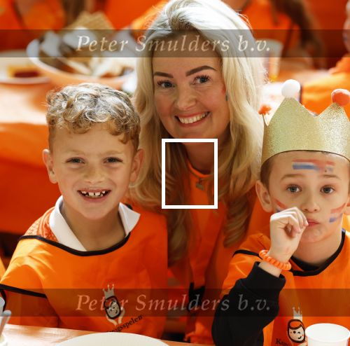 Zeewolde 17 april 2026
Samantha Charrak met zoontje bij koningsspelen met Koning Willem Alexander
