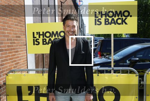 Amsterdam 22 april 2026
Presentatie nieuwe L Homo . Nicolas Keenan staat op de cover . Sjors v d Panne