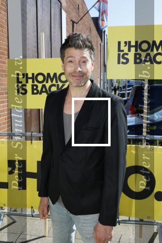 Amsterdam 22 april 2026
Presentatie nieuwe L Homo . Nicolas Keenan staat op de cover . Sjors v d Panne