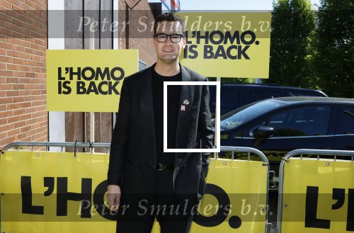 Amsterdam 22 april 2026
Presentatie nieuwe L Homo . Nicolas Keenan staat op de cover . Splinter Chabot