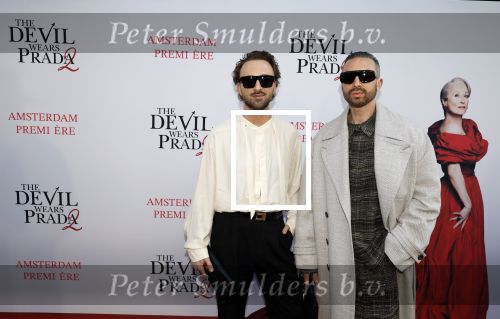 Amsterdam 28 april 2026
Premiere The Devil wears Prada 2 in Tuschinski . Tommy Driessen met partner