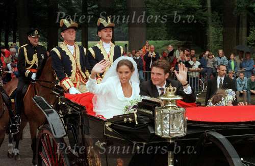 Apeldoorn, 30 april 1998
Trouwen voor de kerk  Prins Maurits met Prinses Marilene