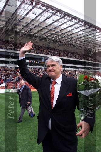 Eindhoven. 16 Mei 1999
Afscheid Bobby Robson van het eindhovense publiek
Dhr. Slofstra