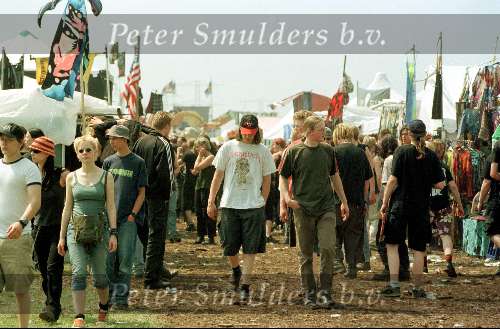 Mierlo, Campingterrein Dynamo Open Air 1999
Dag 1 Vrijdag 21 Mei 1999