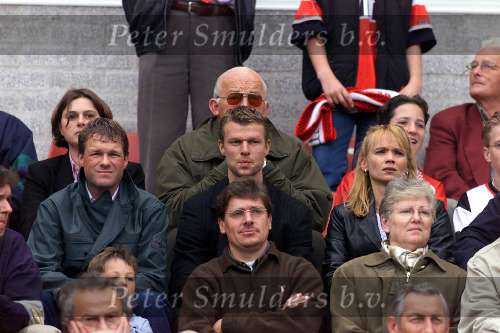 Eindhoven, 16 mei 1999
Arthur Numan op de tribune samen met Erwin Koeman