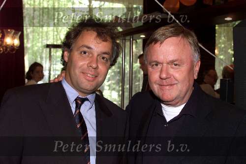 Amsterdam 31 mei 2000
Haringparty van Wegener bij Novotel in Amsterdam
Harry Mens en Aad Ouborg