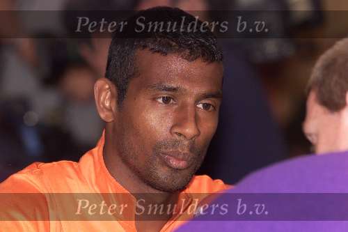 Noordwijk 26 mei 2000
Persconferentie Nederlands elftal in Huis ter Duin.
Aron Winter