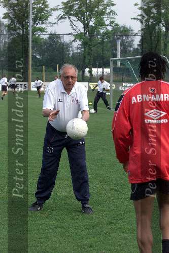 Amsterdam 09 mei 2000
Bobby Haarms bij training AJAX