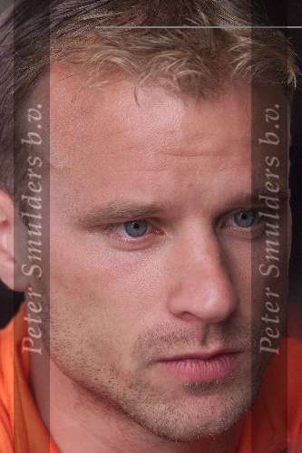 Noordwijk 26 mei 2000
Persconferentie Nederlands elftal in Huis ter Duin.
Dennis Bergkamp