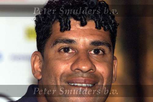 Noordwijk 26 mei 2000
Persconferentie Nederlands elftal in Huis ter Duin.
Frank Rijkaard