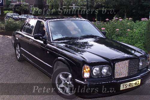 Bussum 31 mei 2000 
Omroep Barbeque bij Jan Tabak.
Harry Mens in zijn Bentley