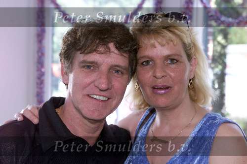 Hilversum 5 mei 2000
1e uitzending Radio Nationaal.
Jacques Herb en zijn vrouw