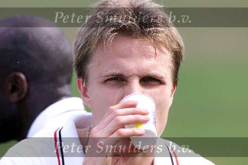 Amsterdam 09 mei 2000
Jesper Gronkjar bij training AJAX