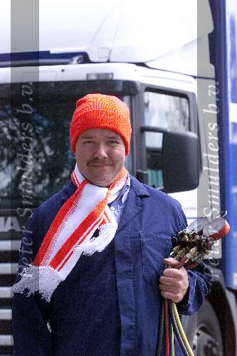 Waalwijk 29 mei 2000
Joost Hoogveld bij autobedrijf Appels