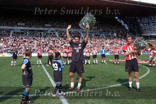 Eindhoven  14 mei 2000
PSV-NEC 2-0
afscheid Luc Nilis en Stan Valckx