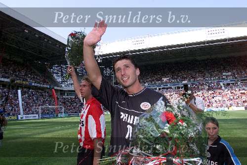 Eindhoven  14 mei 2000
PSV-NEC 2-0
afscheid Luc Nilis en Stan Valckx