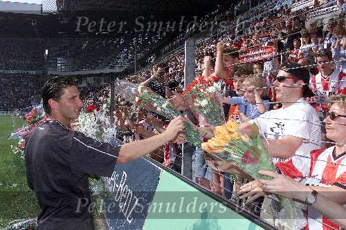 Eindhoven  14 mei 2000
PSV-NEC 2-0
afscheid Luc Nilis