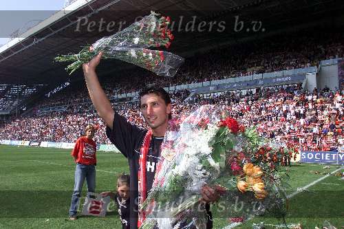 Eindhoven  14 mei 2000
PSV-NEC 2-0
afscheid Luc Nilis