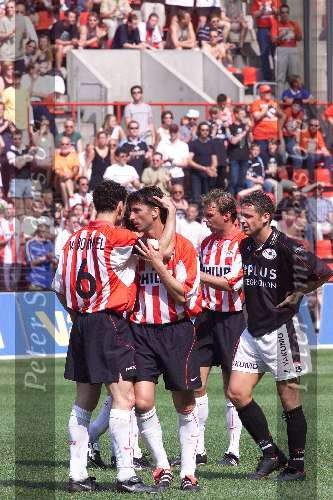 Eindhoven  14 mei 2000
PSV-NEC 2-0
afscheid Luc Nilis en Stan Valckx