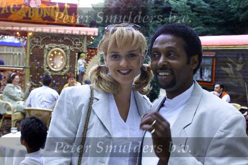 21 juli 1999
Walibi Flevohof
Manon Thomas met haar man