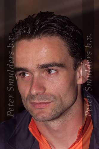 Noordwijk 26 mei 2000
Persconferentie Nederlands elftal in Huis ter Duin.
Marc Overmars