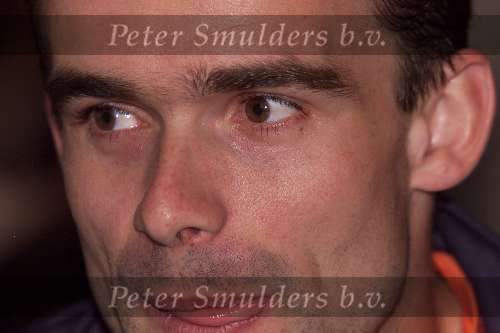 Noordwijk 26 mei 2000
Persconferentie Nederlands elftal in Huis ter Duin.
Marc Overmars