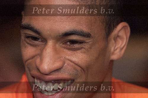 Noordwijk 26 mei 2000
Persconferentie Nederlands elftal in Huis ter Duin.
Michael Reiziger