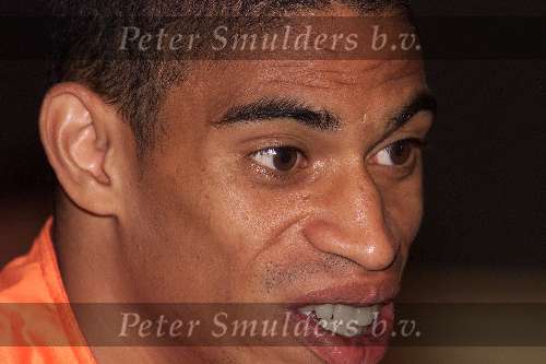 Noordwijk 26 mei 2000
Persconferentie Nederlands elftal in Huis ter Duin.
Michael Reiziger